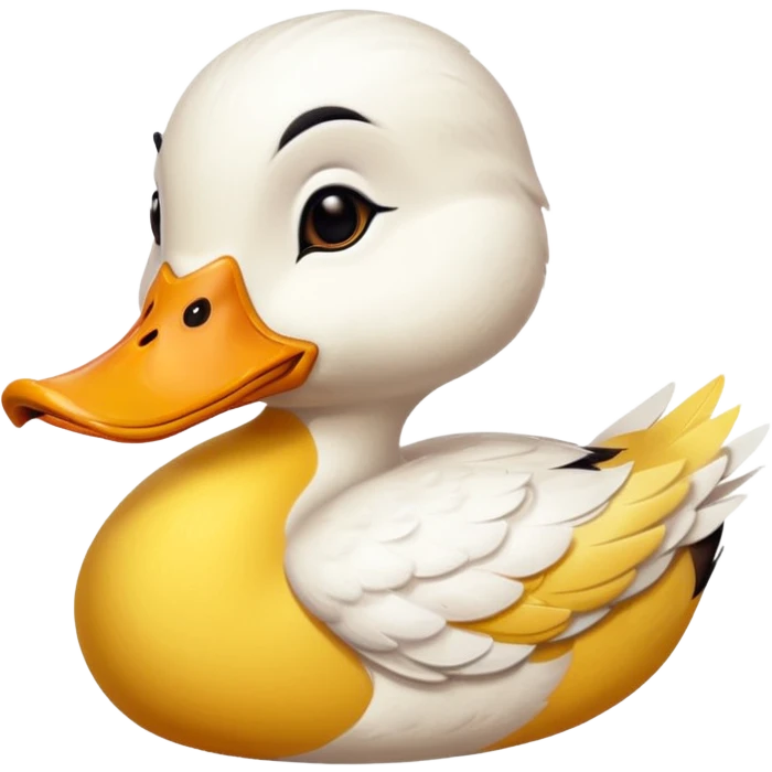 kissing duck emoji