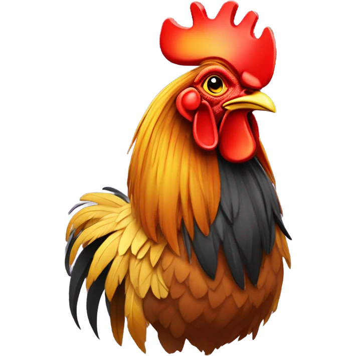 Big rooster emoji emoji