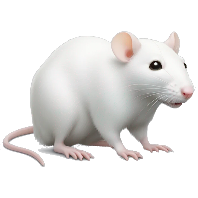 White rat emoji