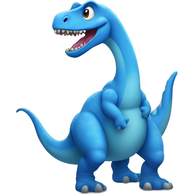 blue dino emoji