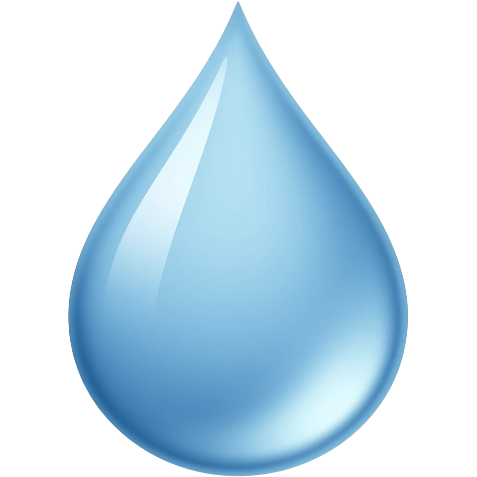 water drop emoji
