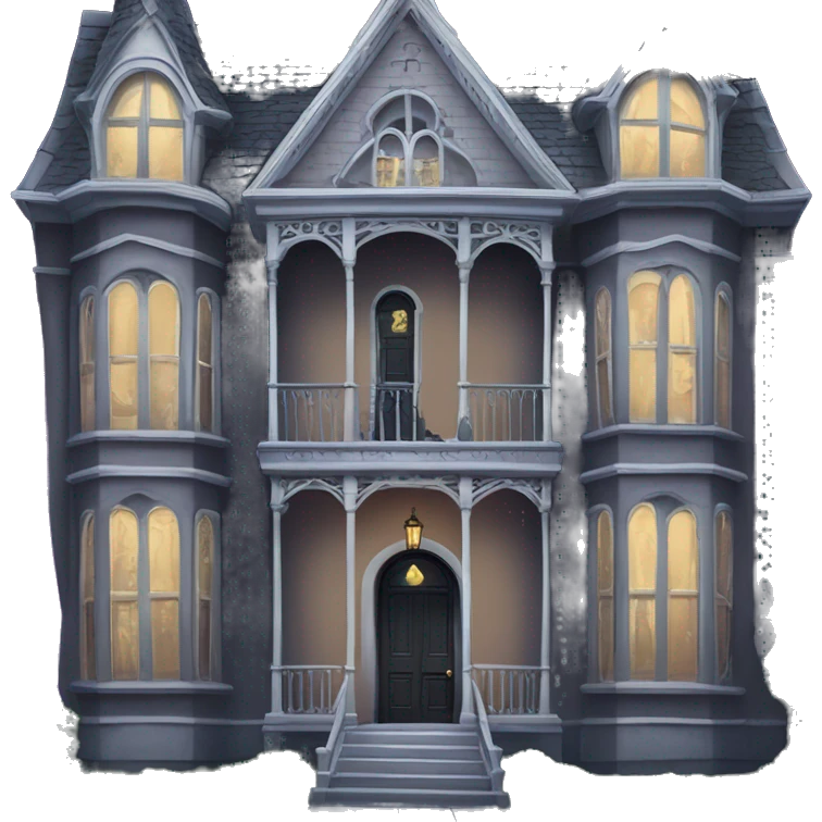 Beautiful Addams sprawling 12 story tall haunted dream mansion  emoji