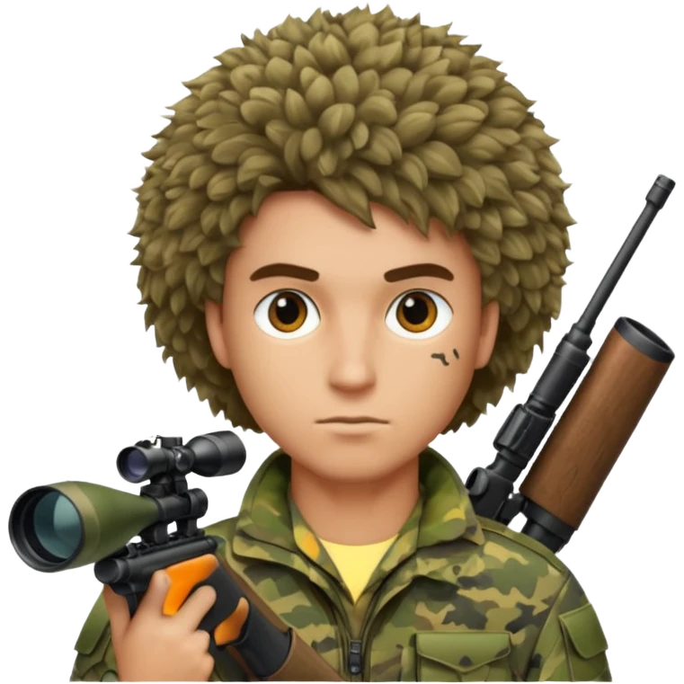 bushy sniper emoji