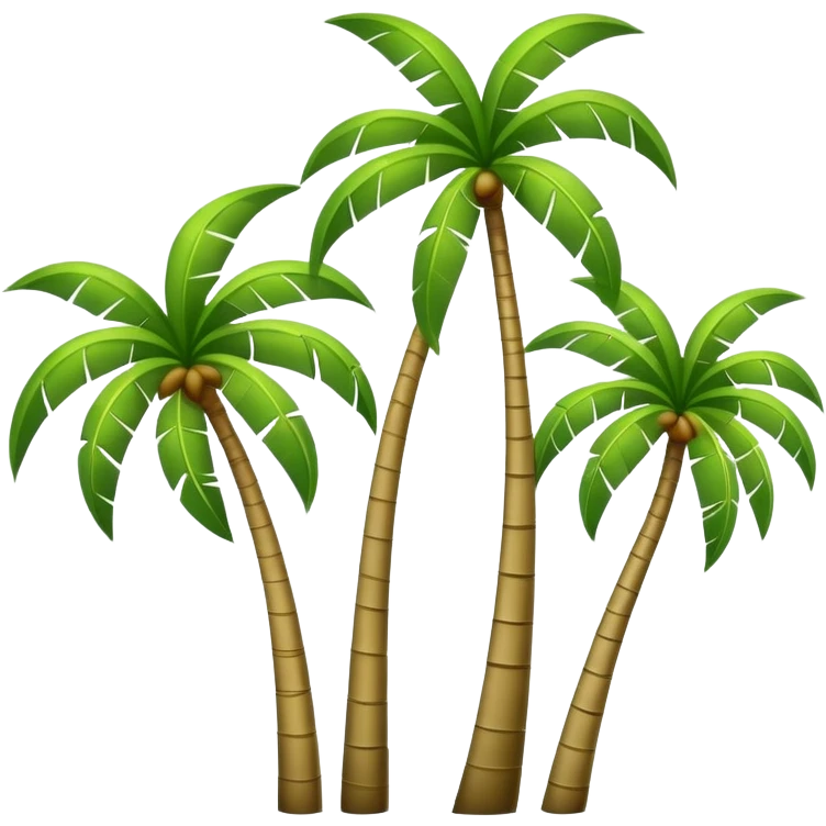 miami palm trees emoji