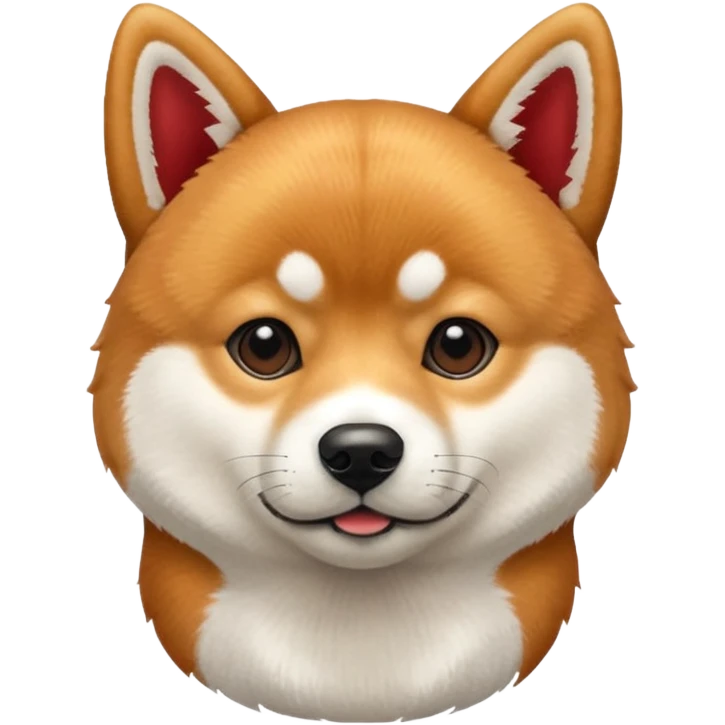 un chien très japonais emoji