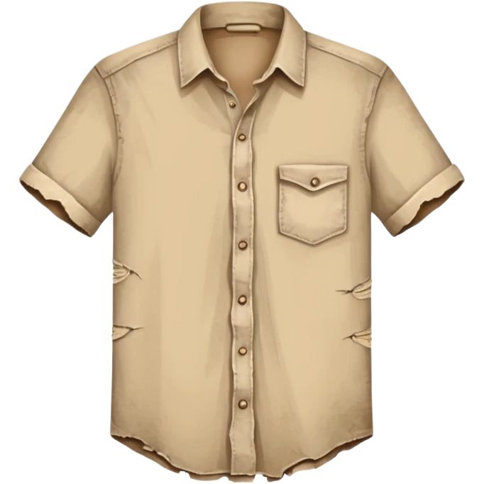 vintage Torn shirt emoji