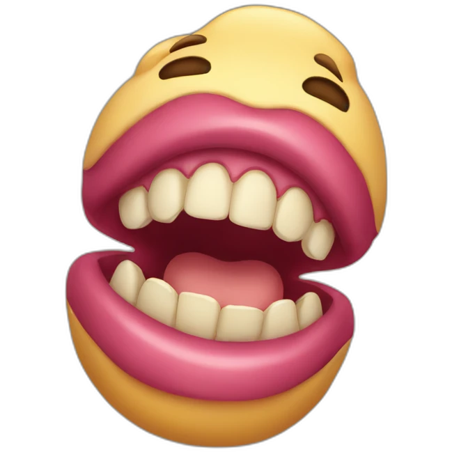 Grosse bite emoji