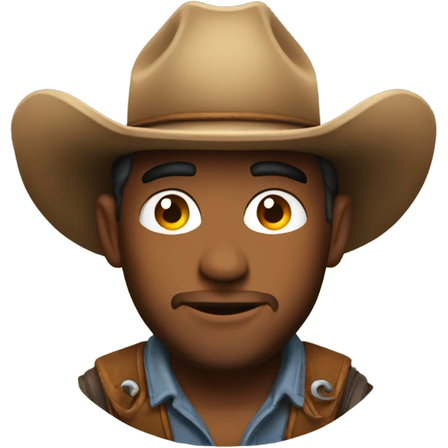 Wild bore in a cowboy hat  emoji