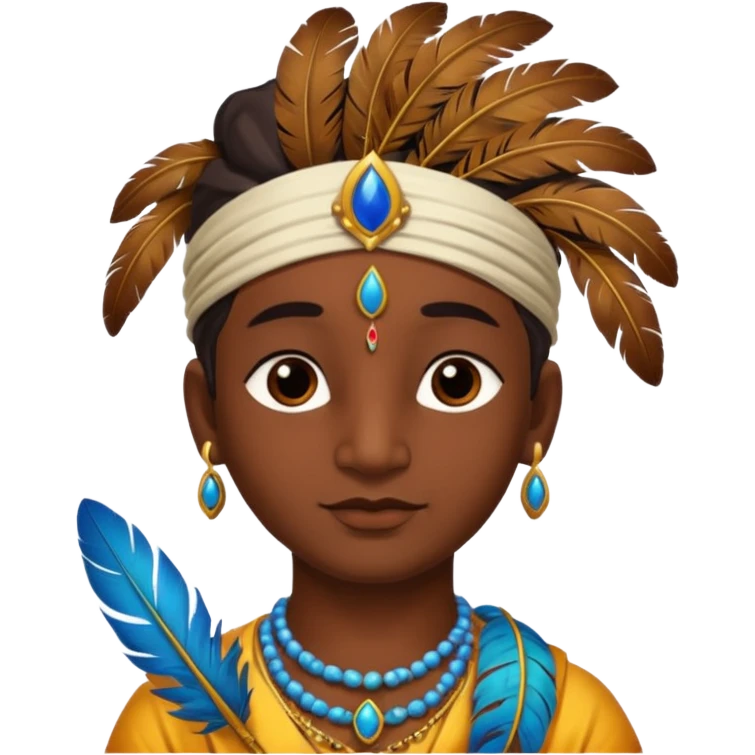 Krishna Feather emoji