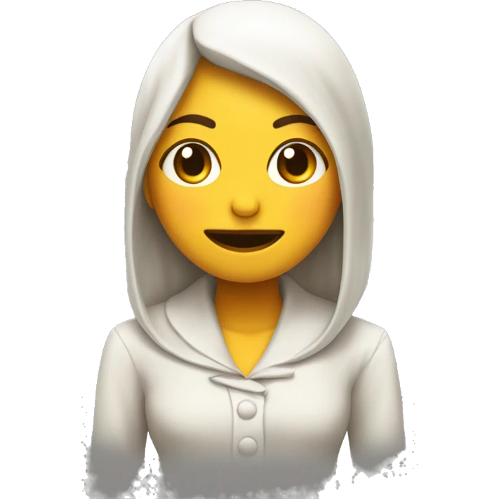 Chica pelinegra durmiendo  emoji