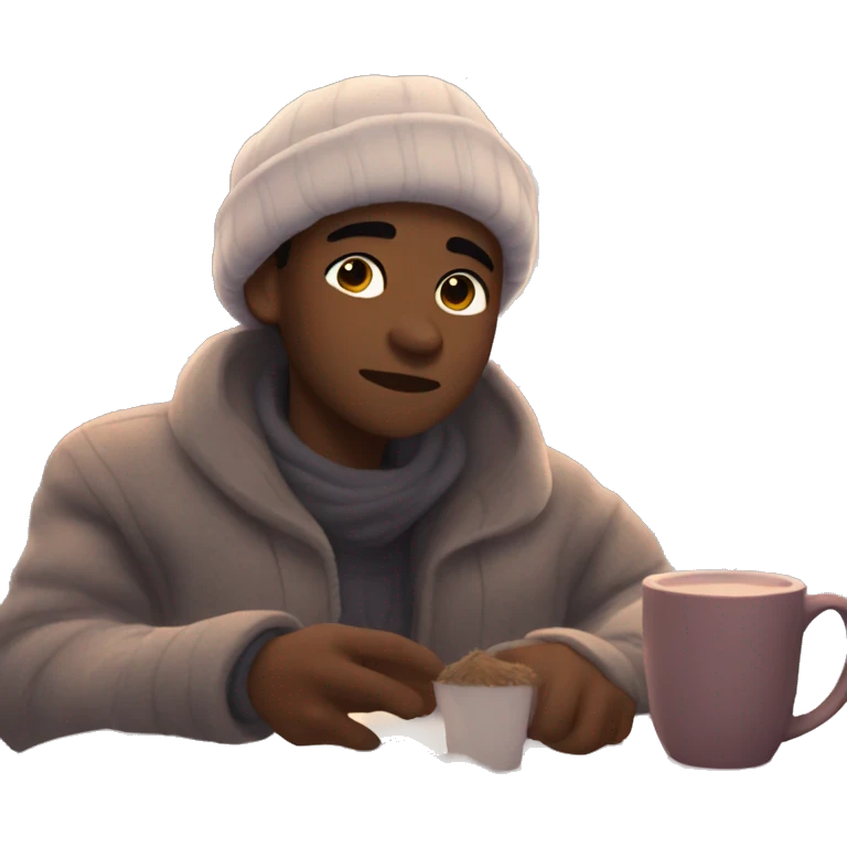 Aesthetic winter cozy emoji