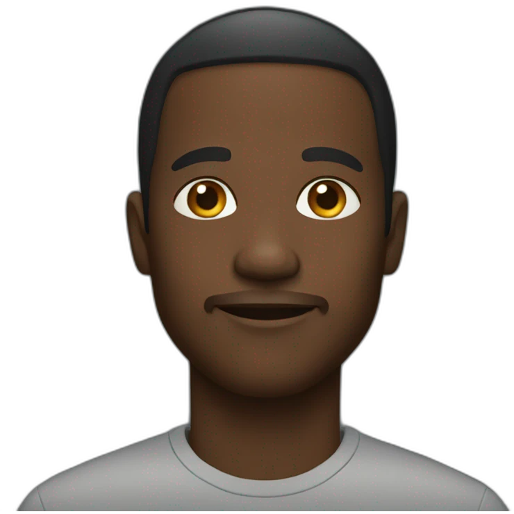 black person emoji