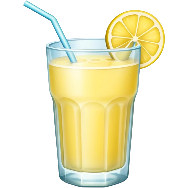 Frozen lemonade emoji