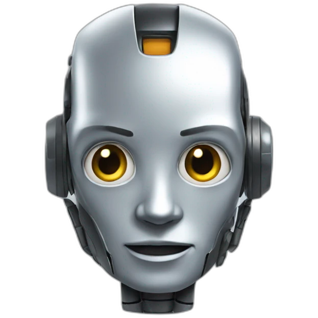 Robot humanoide emoji