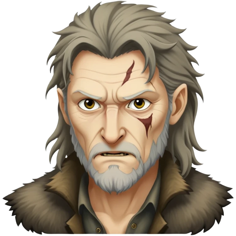 Fenrir Greyback in harry potter emoji
