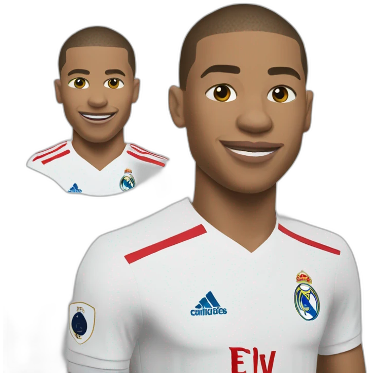 Mbappe-real-madrid emoji