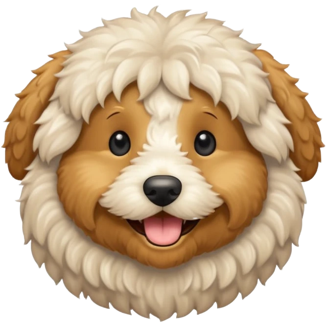 golden doodle  emoji