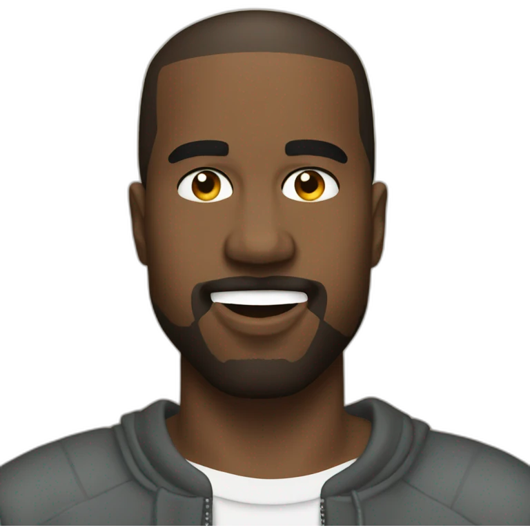Kanye west happy emoji