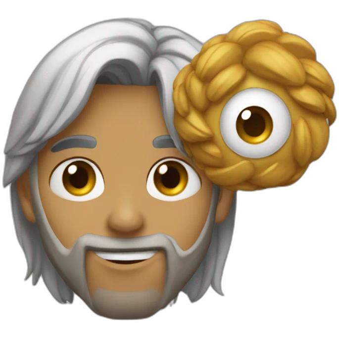 Coração e uma mão emoji
