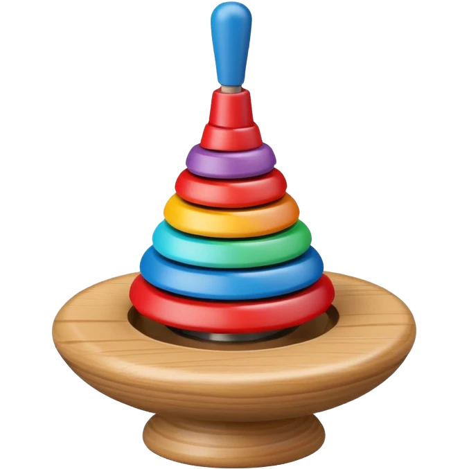 spinning top toy emoji