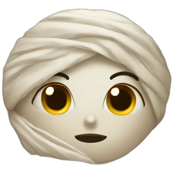 Mummy in bed emoji
