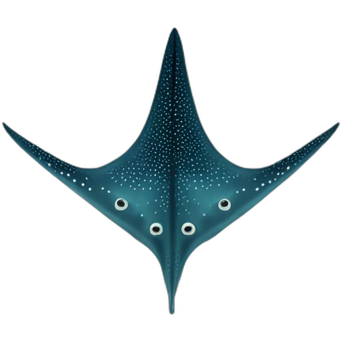 Eagle ray  emoji