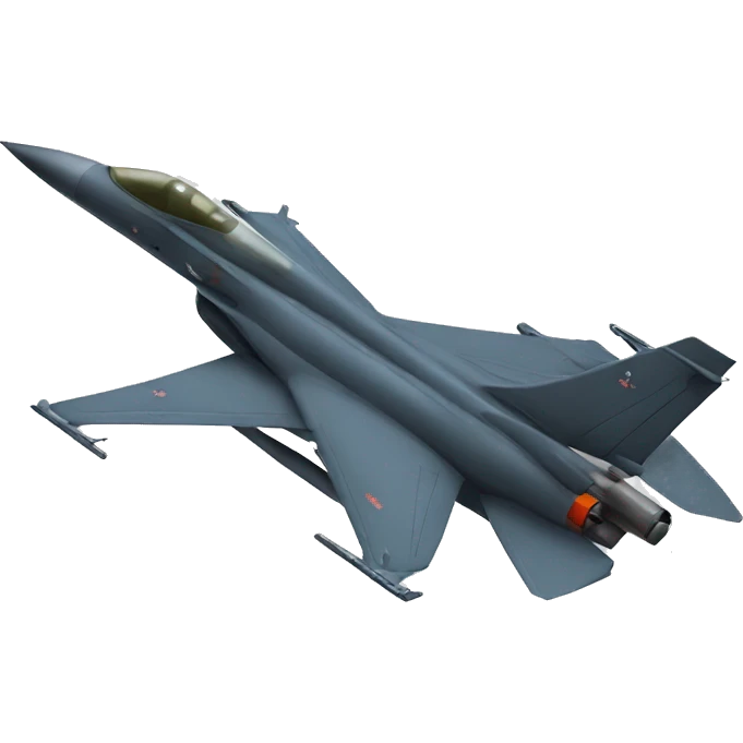 Military jet emoji