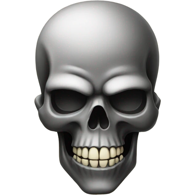 sweet skull LOL emoji