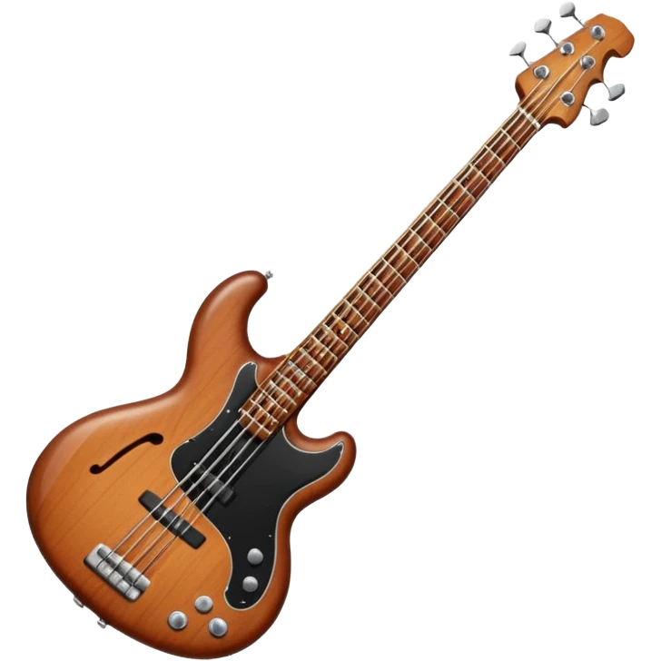 Bass guitar emoji