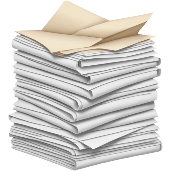 Pile of papers emoji