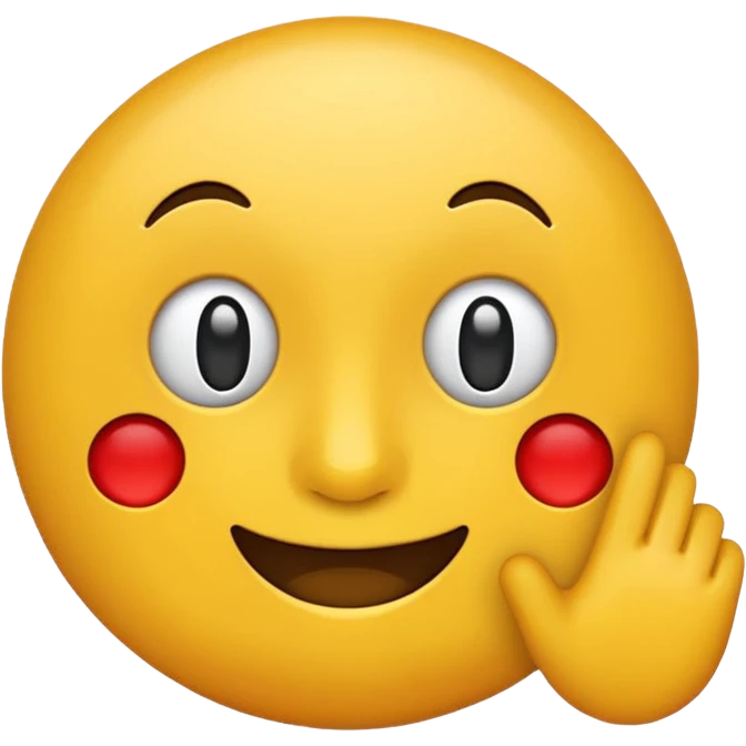 the word 'innet' as a playful, modern emoji, simple and bold emoji