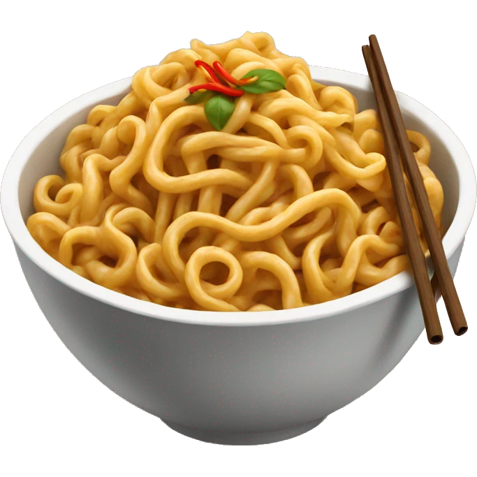 Spicy noodles emoji