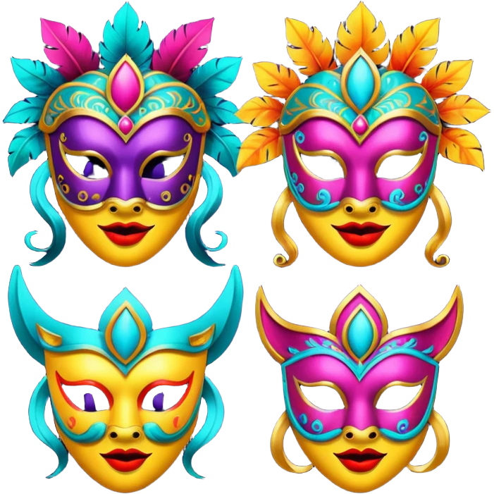 Festival Masks emoji