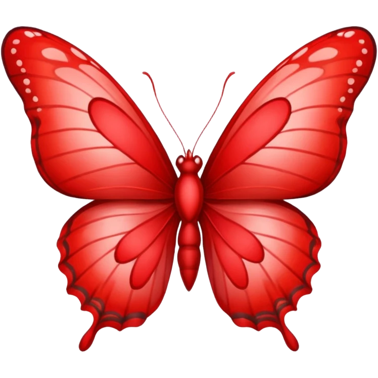 heart butterfly emoji