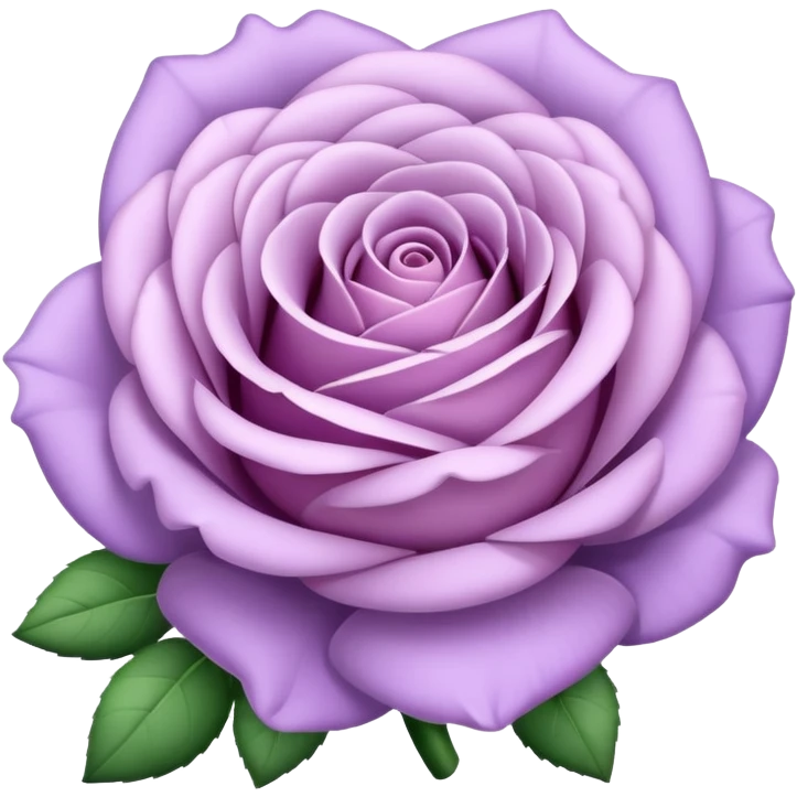 Pastel Lavender rose  emoji