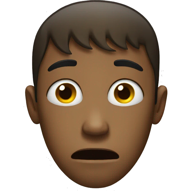 Crying person emoji