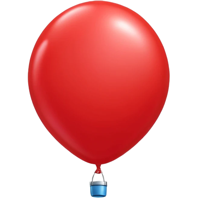 RED BALLOON emoji