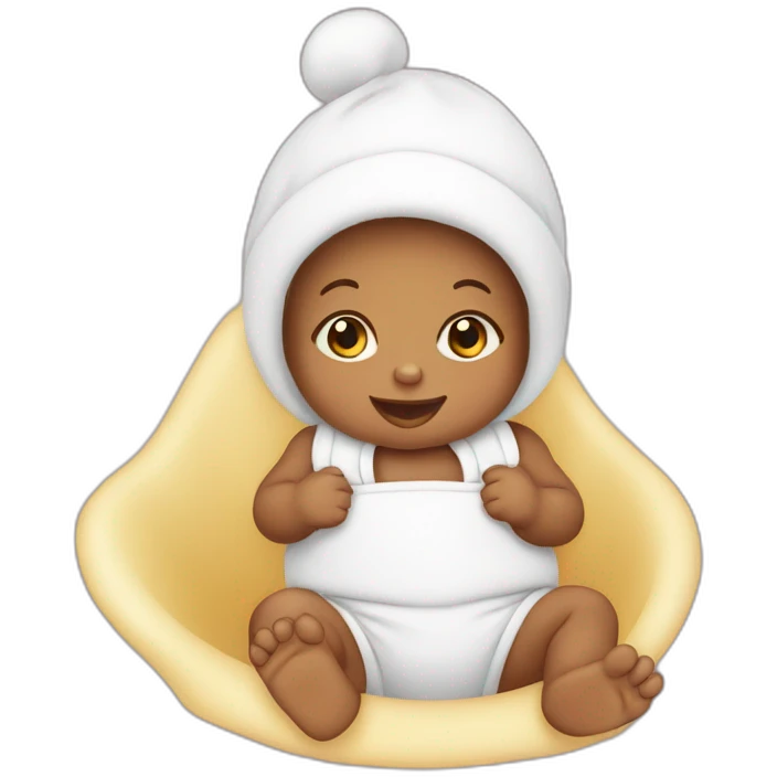Bebe sur un bébé emoji