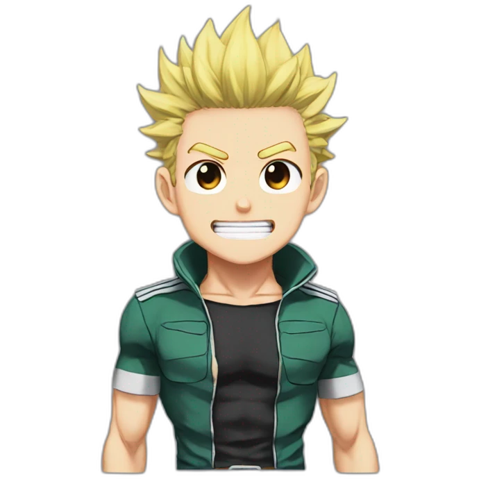 mirio my hero academia badass emoji