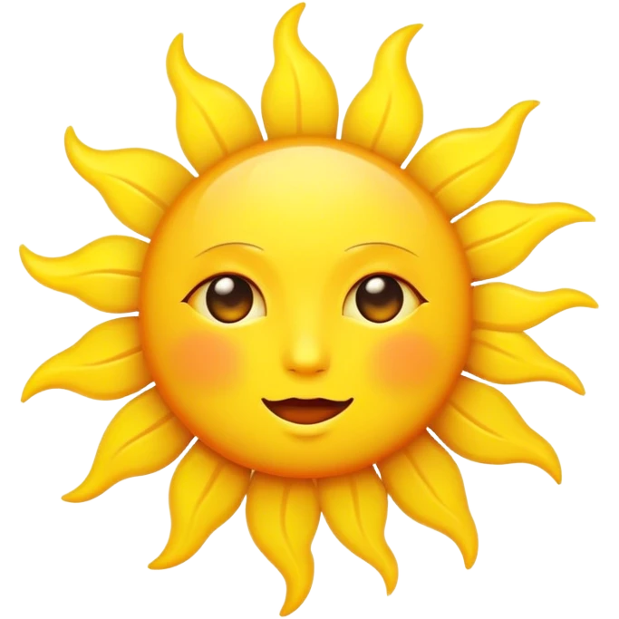 sun emoji