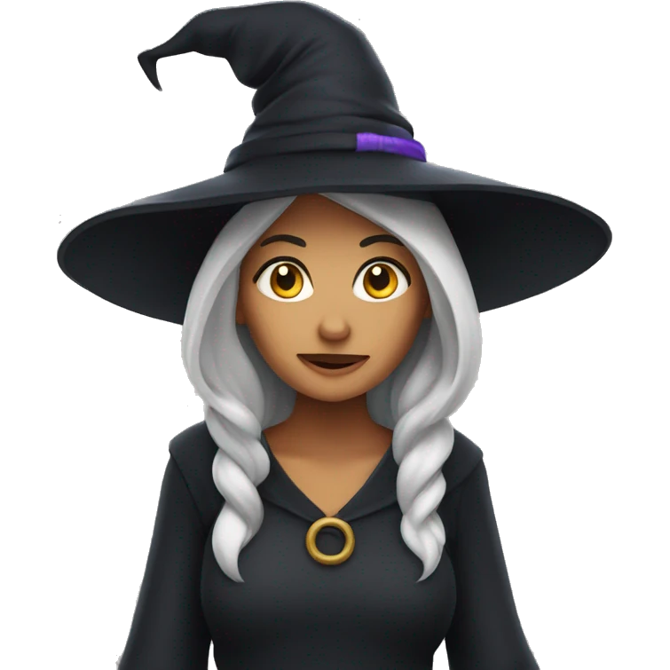 a witch emoji