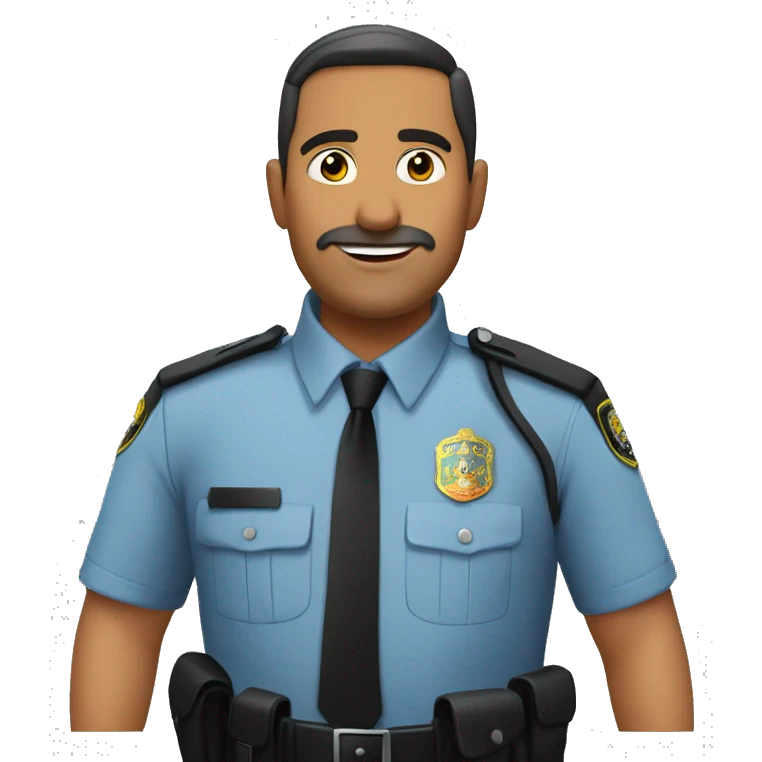 Pastor Aleman policia emoji