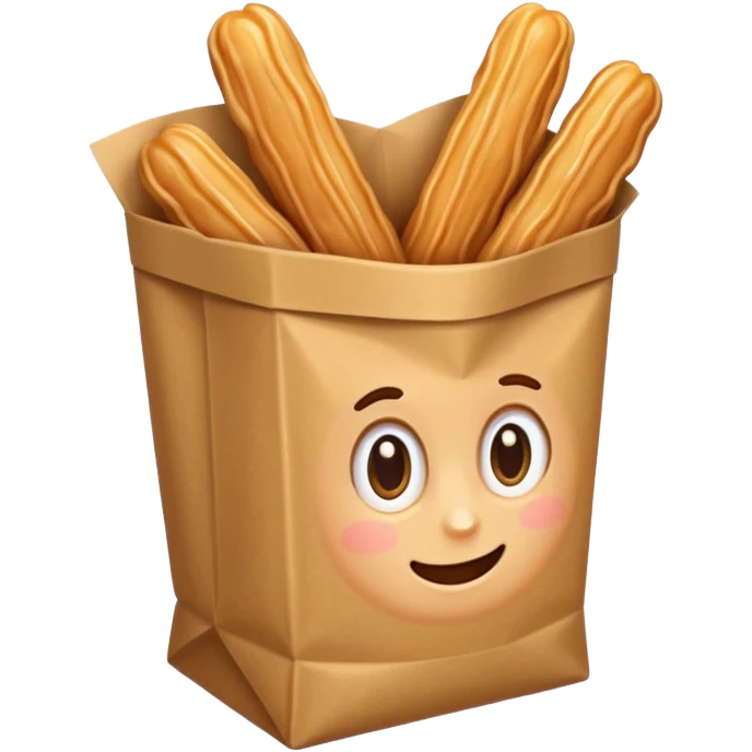 churros dans un paquet emoji