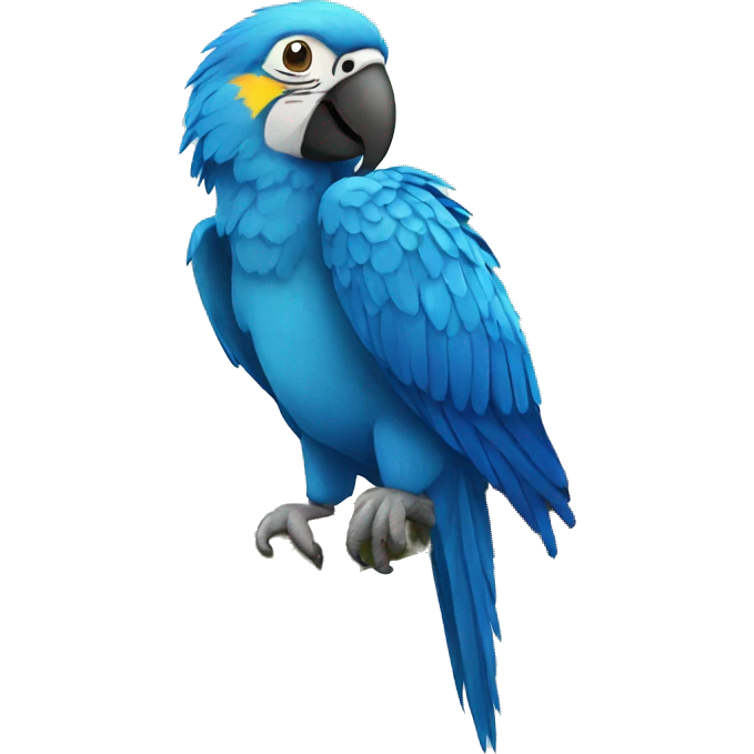 Blue Macaw emoji