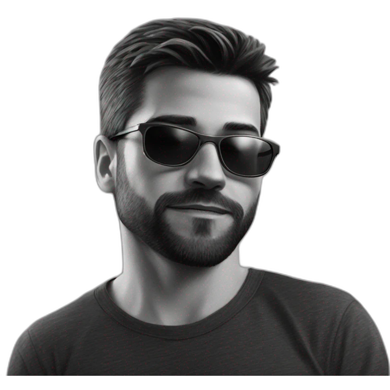 cool dude in shades emoji
