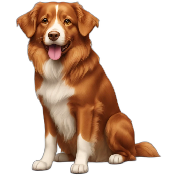 toller full-height realistic emoji