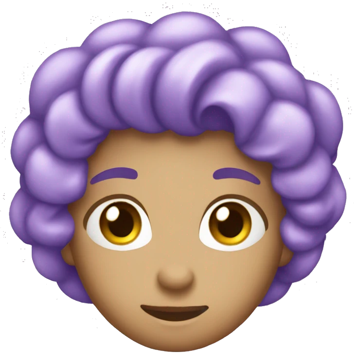 Lavender sparkle emoji