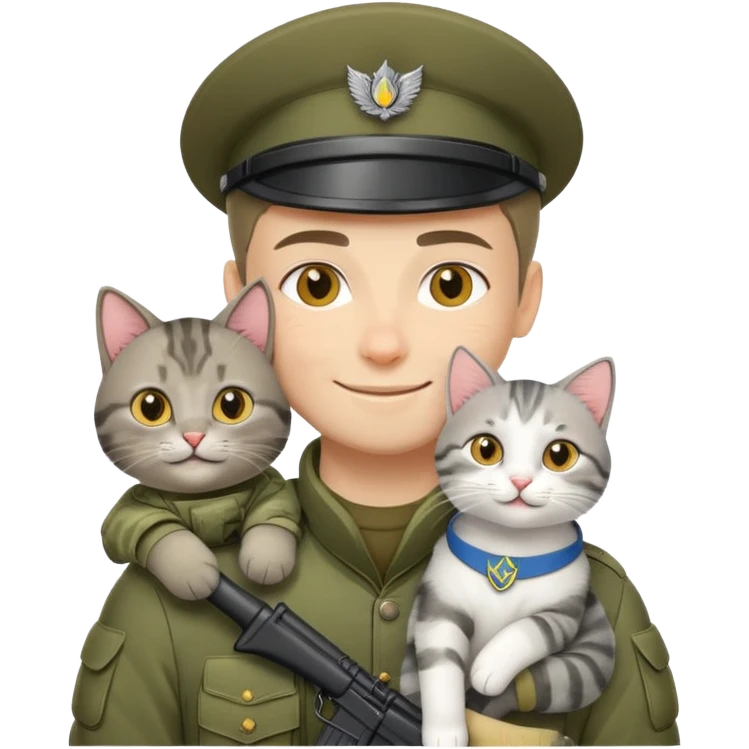 Котики Збройних сил України  emoji