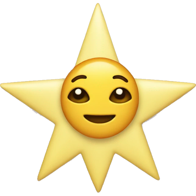 4 point star emoji