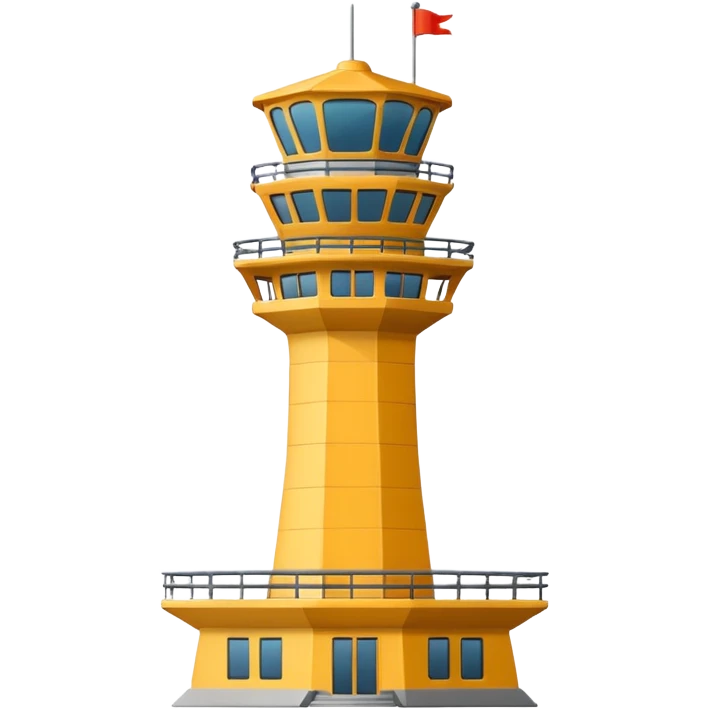 air traffic control tower emoji